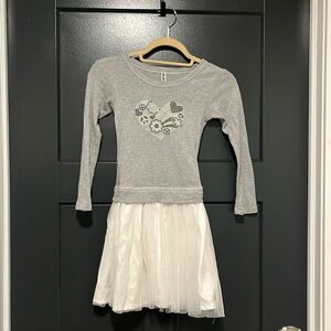 Girls Gray Mignone Dress